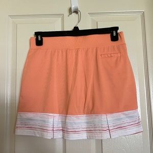 Pebble Beach Skort Light Orange Medium